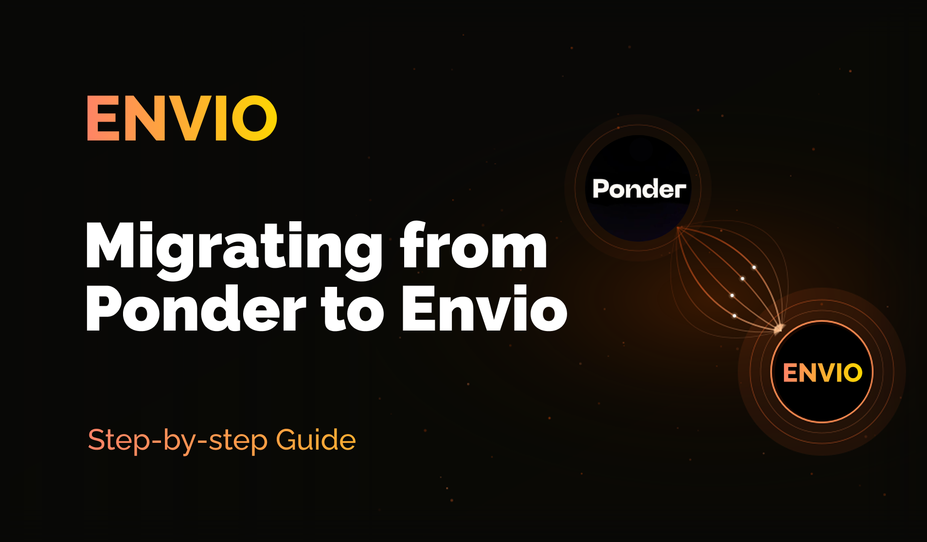 Migrate from Ponder to Envio HyperIndex